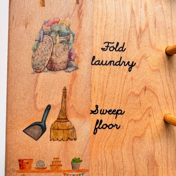 Montessori chore chart - Chicken care chart - Picture 2 of 5